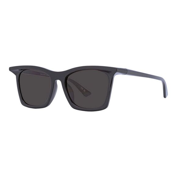 NEW BALENCIAGA SUNGLASSES BB0099SA 001 UNISEX BLACK SQUARE EYEWEAR - Picture 1 of 4